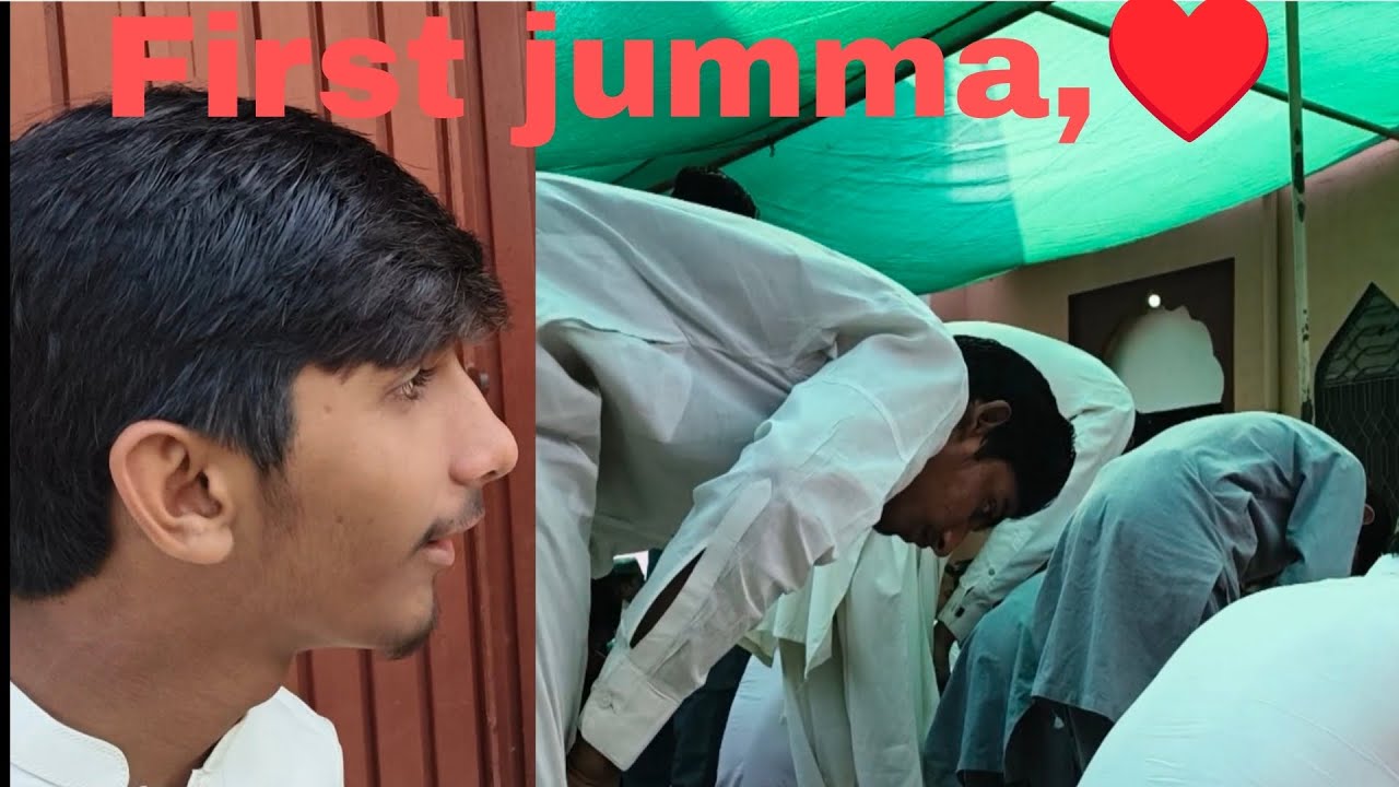 First jumma of Ramzan mashallah ♥️ Ali asad vloging kar Raha tha 🤣😂guys plz support me 🙃🙃🙏