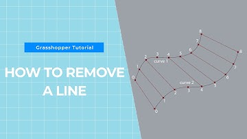 How to remove a line in Grasshopper? _ Beginner tutorial | Cull Index |