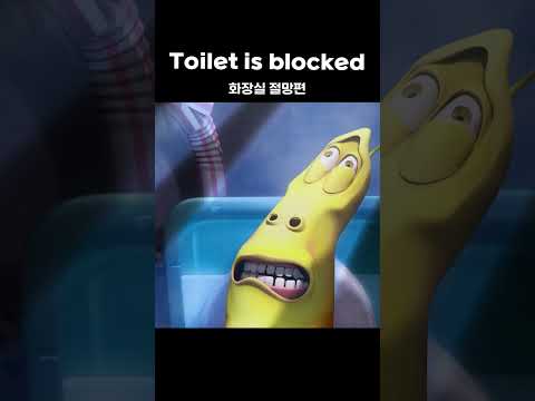 <strong>Toilet</strong> is blocked #shorts #larva #lardura