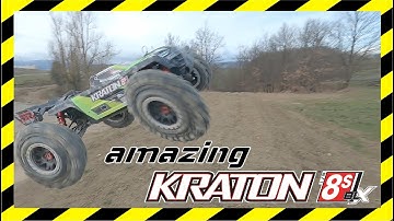 ARRMA Kraton 8s Backflip and Frontflip Crazy session, with CRCU Titanium and Thunderoos Fan ( DRRC )