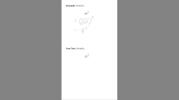 Simplifying Rational Exponents - High School Algebra