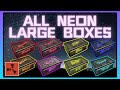 All NEON Storage Skins – Large Wood Box Edition | RUST