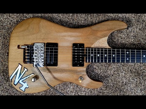 Washburn N4 Authentic Nuno Bettencourt Signature - YouTube