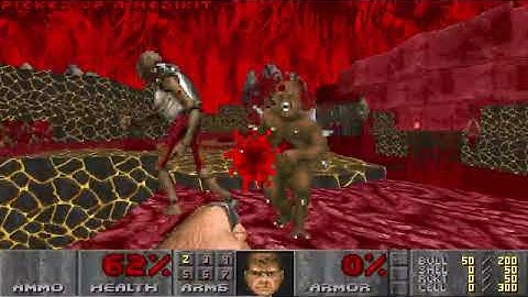 Doom Stroll In The Park (2025) MAP05: "Hellwalker" UV Tyson Speedrun 0:56