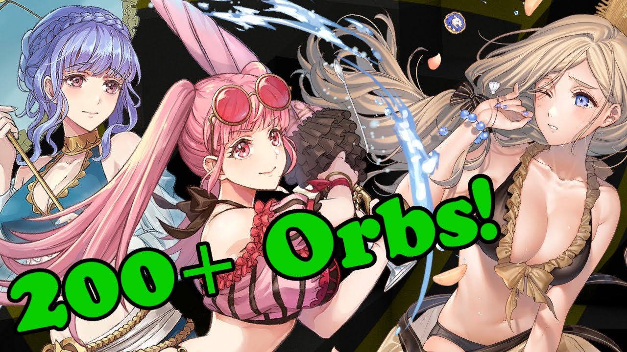 Summer Mercedes 😍 - Fire Emblem Heroes: Summer Vibrance 200+ Orbs Summoning!