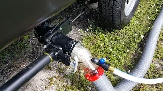 How to Empty the Black &amp; Grey Tanks in an RV/Camper