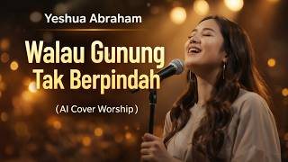 Walau Gunung Tak Berpindah  Yeshua Abraham ai Cover Worship  Lagu Rohani Kristen