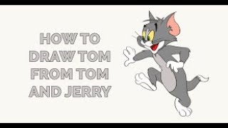 How to Draw Tom and Jerry - Tom - Drawing Step by Step for Beginners and kids - Cartoons screenshot 5