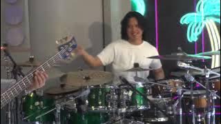 Ray Prasetya Drum Cam - Panah Asmara (Afgan) Live at Mall Kelapa Gading 2024