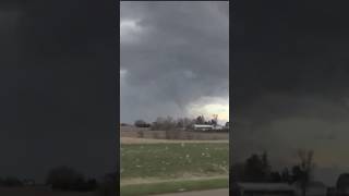 CLICK THE RELATED VIDEO for the FULL #tornado CHASE!!! Kalona, Iowa - April 2nd, 2026!! #shorts