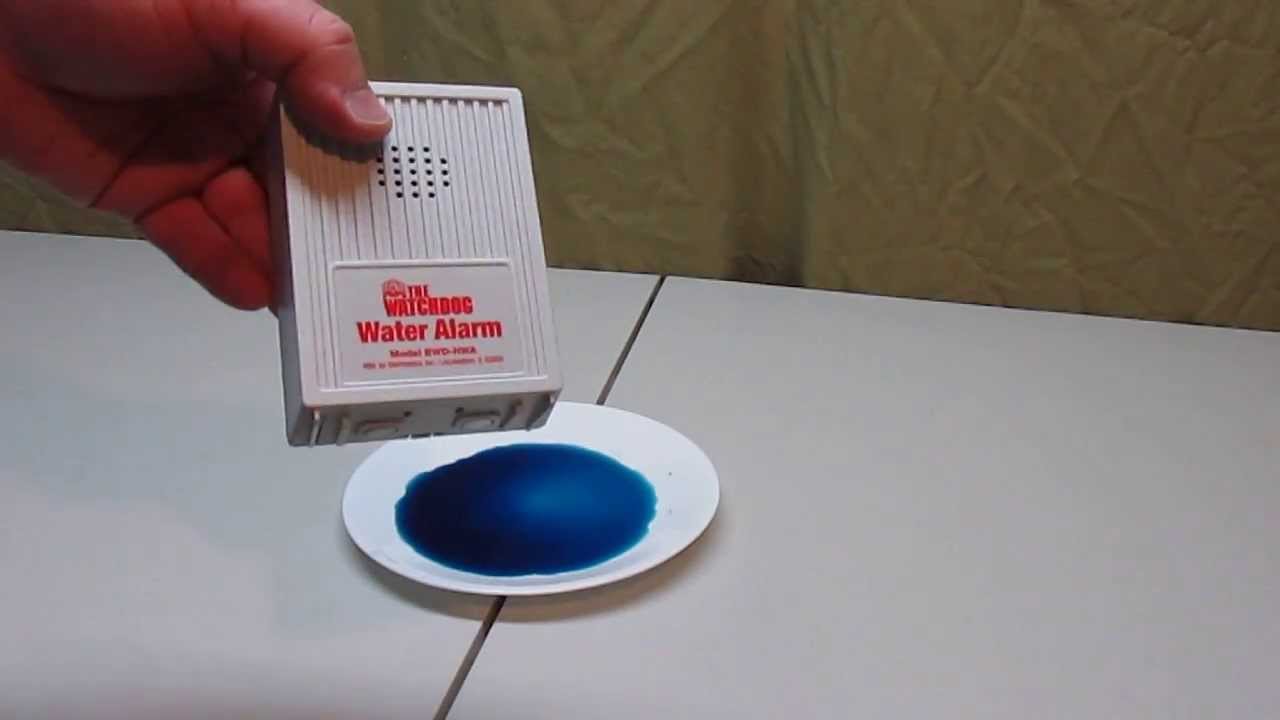 The Watchdog Battery Operated Water Alarm Youtube