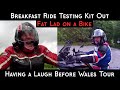 Brekkie Run testing kit and lots of laugh's. Last Dual Vlog before Wales Tour. Fat Lad on a Bike