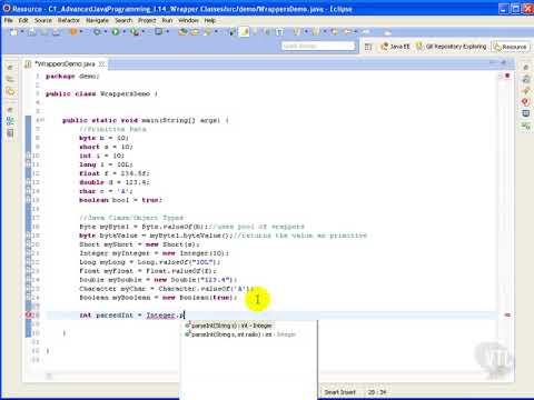 12 Advanced Java tutorial   Wrapper Classes