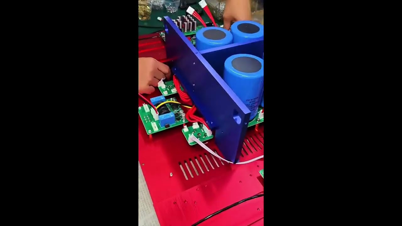 108 AMP Assembly – Handcrafted Precision Power Amplifier Build!