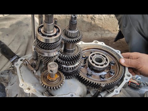 how to Suzuki Cultus gearbox reparing – how to transmission fitting