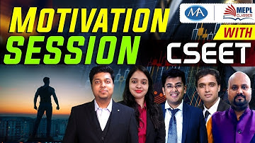CSEET motivation session | cseet mohit agarwal | mepl
