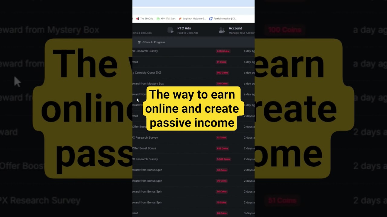 Безумный заработок в интернете от Cointiply! Путь к пассивному доходу