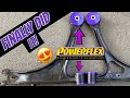 Upgrading my front control arm bushings to POWERFLEX POLYURETHANE  Bushings! **USED A VISE**