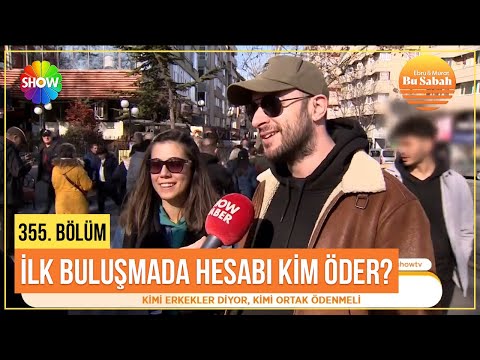 İlk buluşmada hesabı