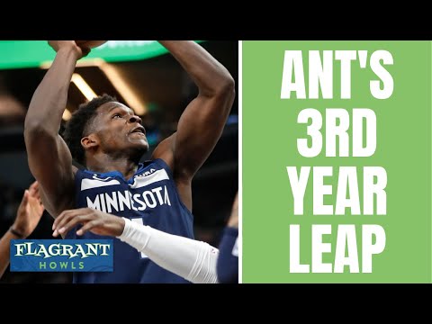 Anthony Edwards has taken the 3rd year leap for Minnesota Timberwolves - Flagrant Howls