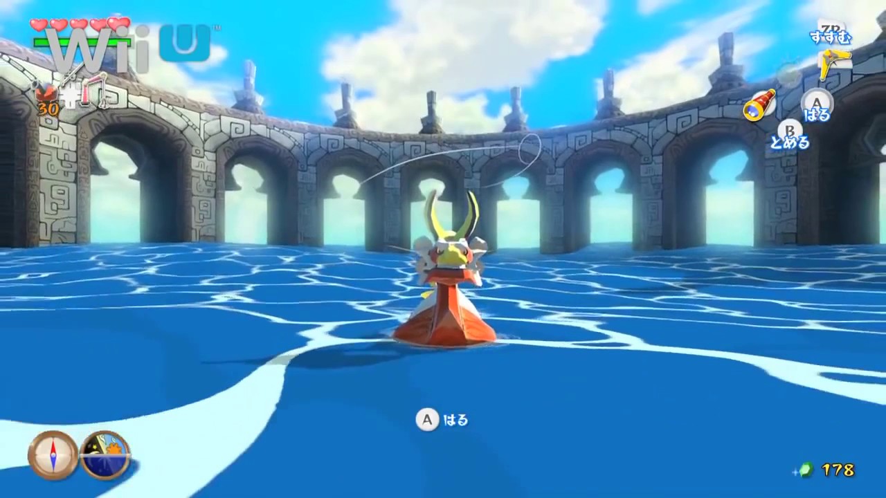 The Legend of Zelda: Wind Waker - GC Vs. Wii U comparison video