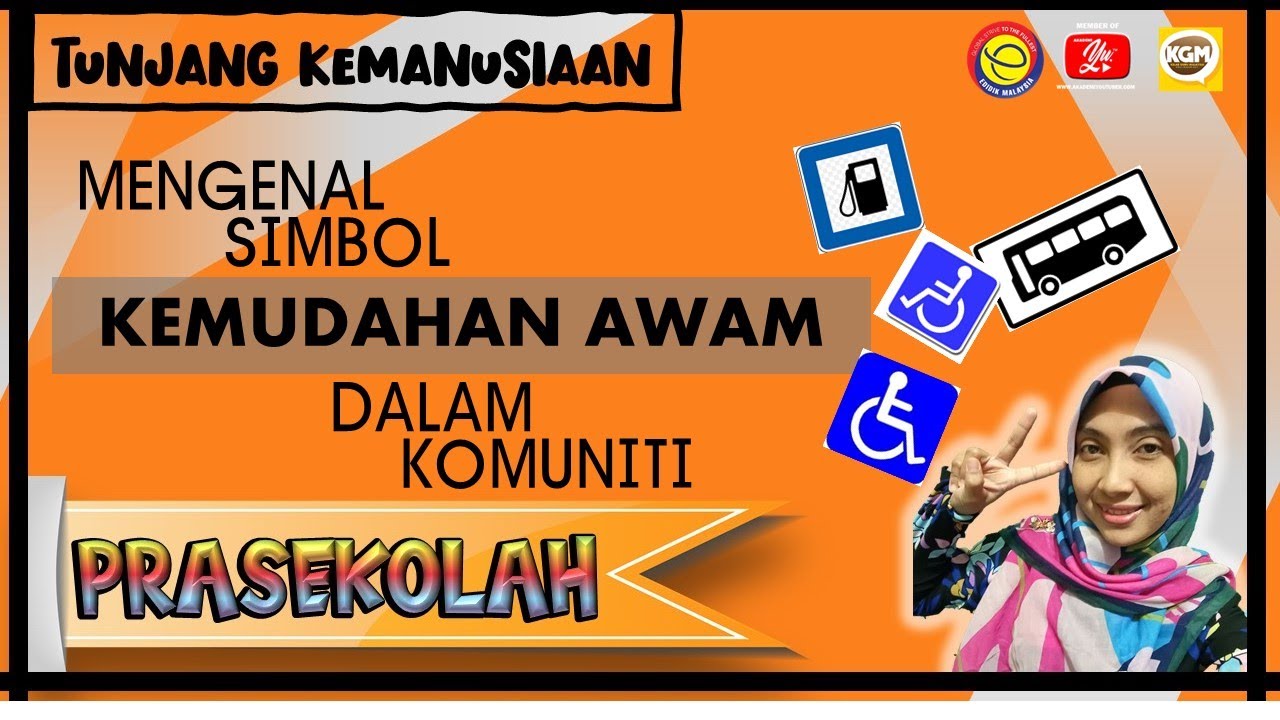 Mengenal Simbol Kemudahan Awam dalam Komuniti #Prasekolah #