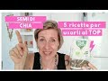 SEMI DI CHIA - come si usano - 5 RICETTE PER USARLI AL TOP | Barbara Easy Life