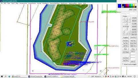 YS Flight Scenery Editor: File Menu