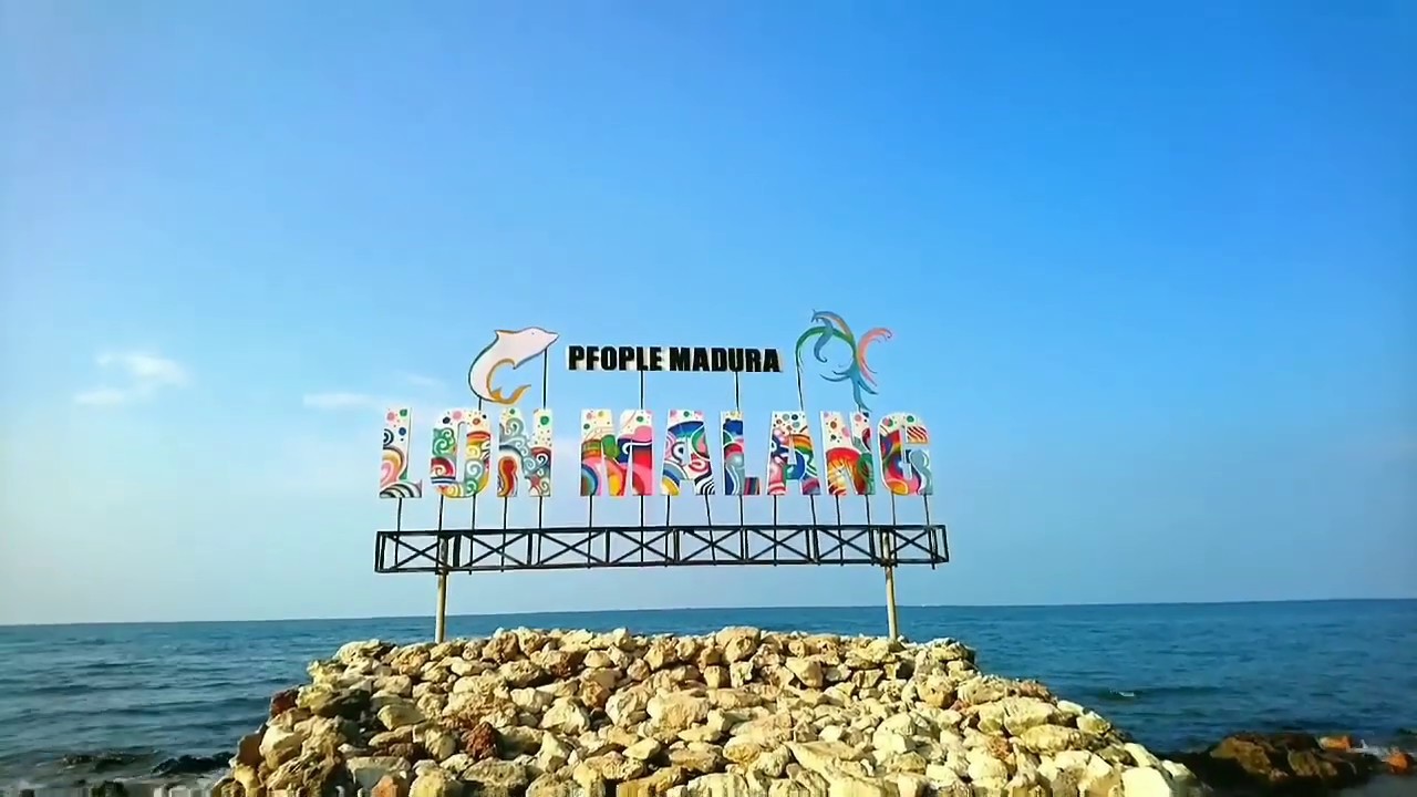 Wisata Madura - Pantai Lon Malang, Sokobanah, Sampang - YouTube