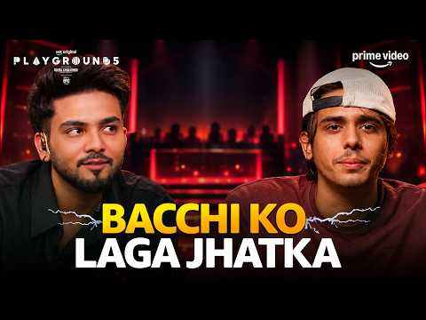 Bacchi Bolna Padd Gaya Bhaari😂 | Playground Season 5 | Prime Video