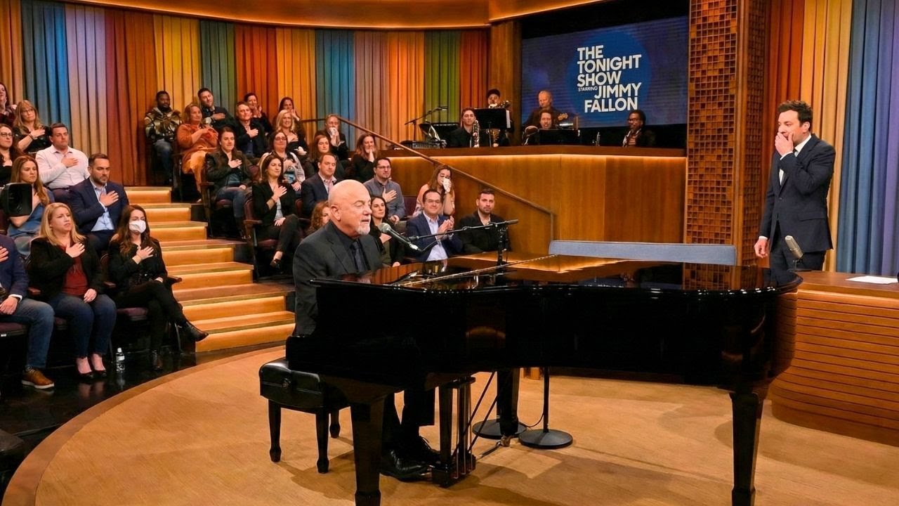 Jimmy Fallon SPEECHLESS When Billy Joel Suddenly Pauses Mid-Song After Hearing This Sound