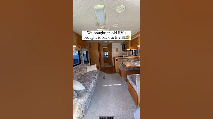 RV RENO BEFORE AND AFTER 🤯 #rvlife #rvliving #camper #vanlife #rv #campervan