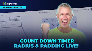 Count Down Timer Radius & Padding Live!
