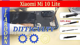 Xiaomi Mi 10 Lite M2002J9G 📱 Teardown Take Apart Tutorial