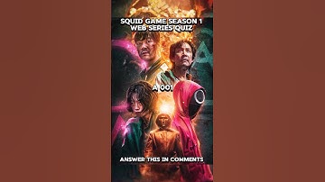 Only Real Fans Know This Squid Game Question 👀 | Quiz #Shorts