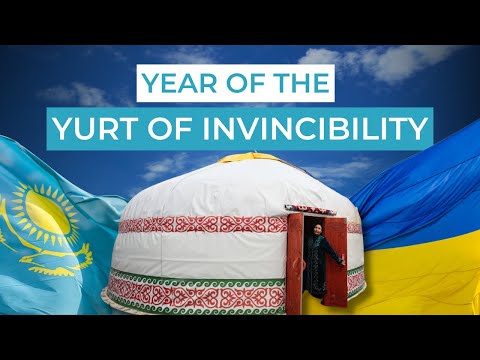 Yurts of Invincibility: One Year Strong in Kazakh Solidarity with Ukraine. Ukraine in Flames #559