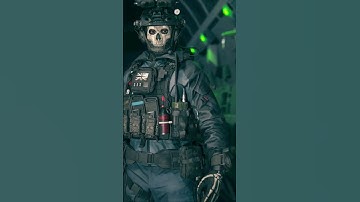 Ghost (Nightwar Skin) prepares to drop into the #Warzone