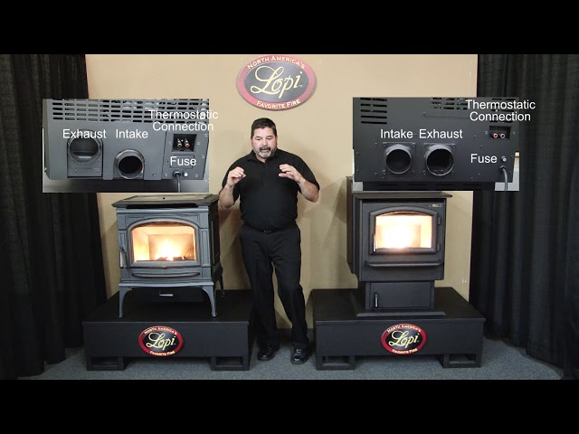 Lopi® Deerfield™ and Foxfire™ Pellet Stoves - Features and Benefits -  YouTube