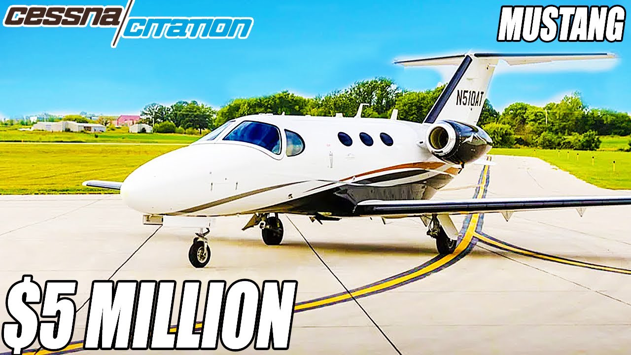 Внутри Cessna Citation Mustang стоимостью 5 миллионов долларов