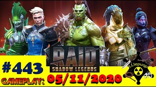 #443. Элегиус. Ждем х2 на Сакралы. Текущее | RAID: Shadow Legends | 05/11/2020