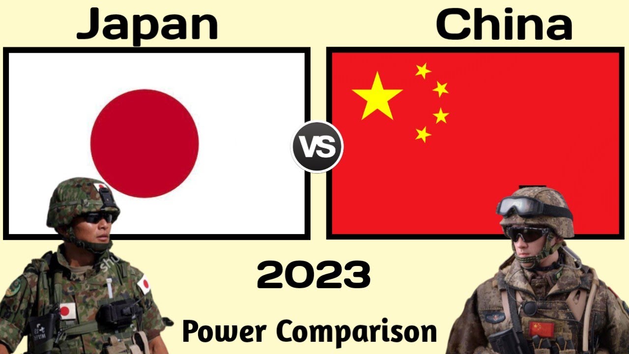 Japan vs China Military Comparison 2023 | China vs Japan military power 2023 | world military power