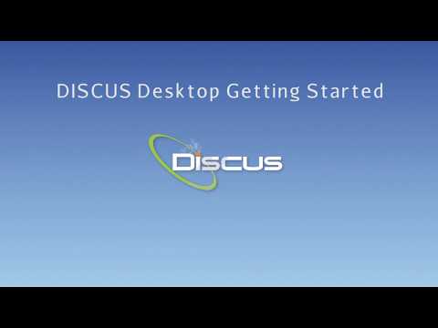 DISCUS Software Getting Started