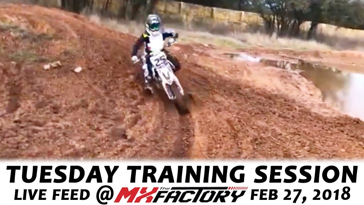 Tuesday Motocross Training LIVE FEED Deep Rut & Corner Practice