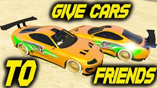  LIVE ! GIVE CARS TO FRIENDS GLITCH AUTOS VERSCHENKEN in GTA 5 ONLINE 1.54 DEUTSCH PS 4 PS 5