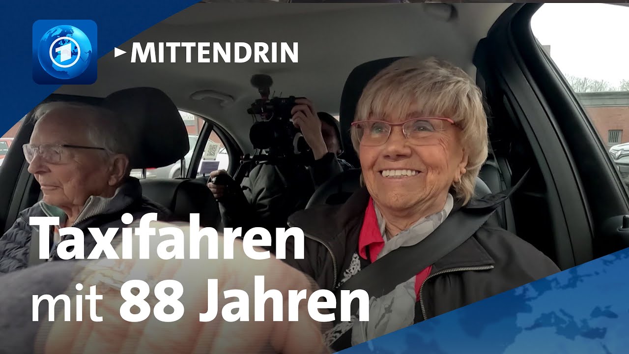 Hamburg: Tour mit einer der ältesten Taxifahrerinnen Deutschlands