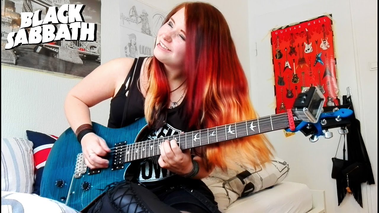 BLACK SABBATH - Paranoid [GUITAR COVER] with SOLO [INSTRUMENTAL] | Jassy J black mirror season 5