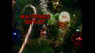1983 WaterBed Outlet Christmas special  Sacramento Local TV Commercial