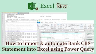 How to Automate Import of CBS Bank Statement into Excel via Power Query