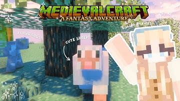 FIRST TIME Going To THE AETHER! - MODDED FAIRYCORE, Letsplay - A FANTASY Adventure (episode 06)