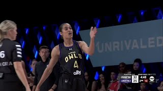Skylar Diggins Cusses Out Phantom Coach After Marina Mabrey Hits Her In Face Unrivaled Basketball